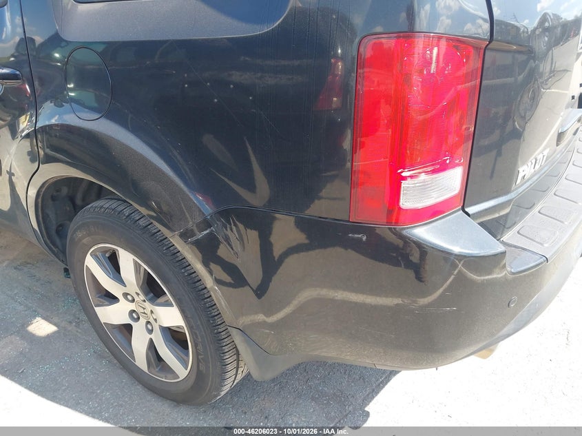 HONDA PILOT 2013 VIN 5FNYF3H92DB007142