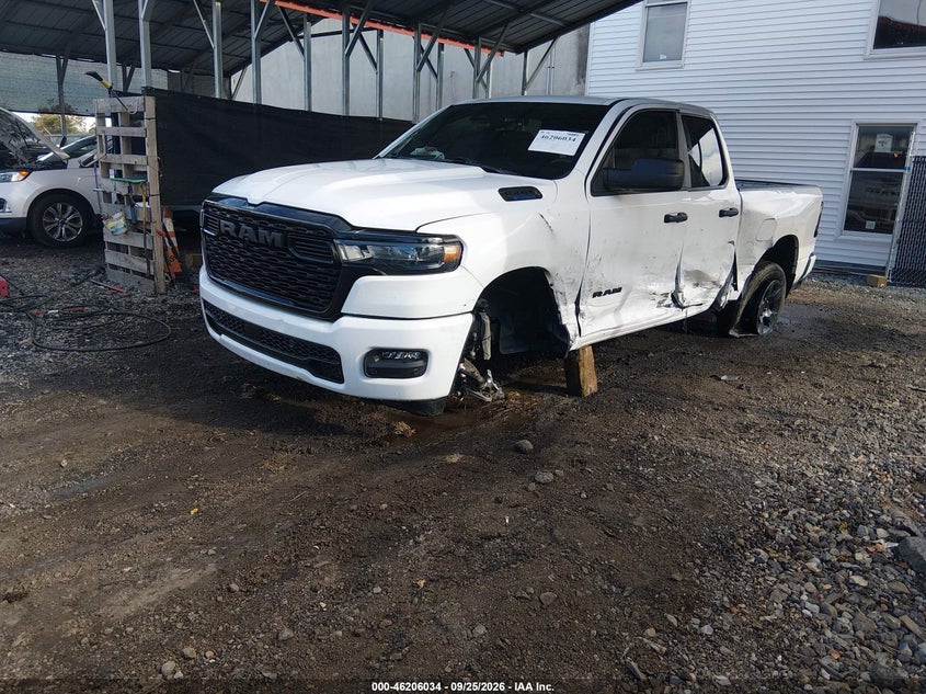 Vin: 1c6rrfcg5sn571750, lot: 46705946, ram 1500 tradesman  4x4 6'4 box 20252