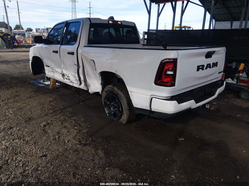 Vin: 1c6rrfcg5sn571750, lot: 46705946, ram 1500 tradesman  4x4 6'4 box 20253