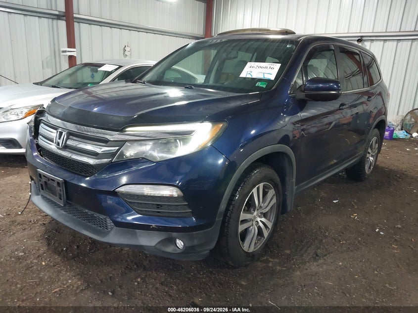 Vin: 5fnyf6h80hb069153, lot: 46705948, honda pilot ex-l 20172