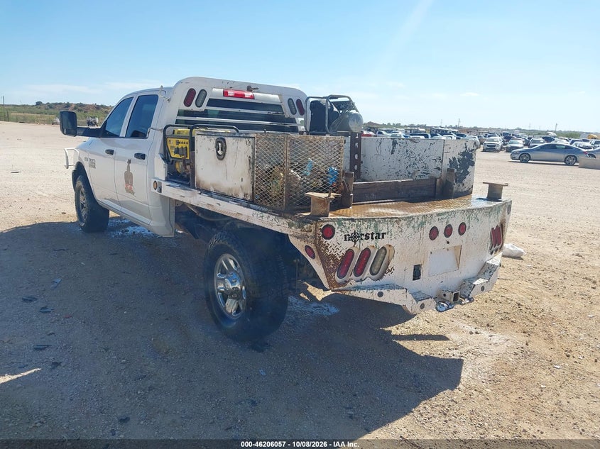 RAM 2500 2018 VIN 3C6UR5HJ2JG307515