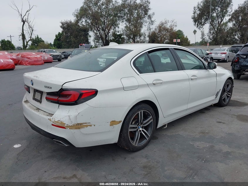 Vin: wba53bh07mww94070, lot: 46705970, bmw 530i 20214
