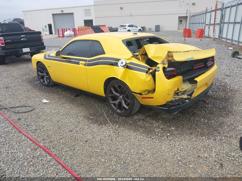 Vin: 2c3cdzbt7kh550702, lot: 46705978, dodge challenger r/t 20193