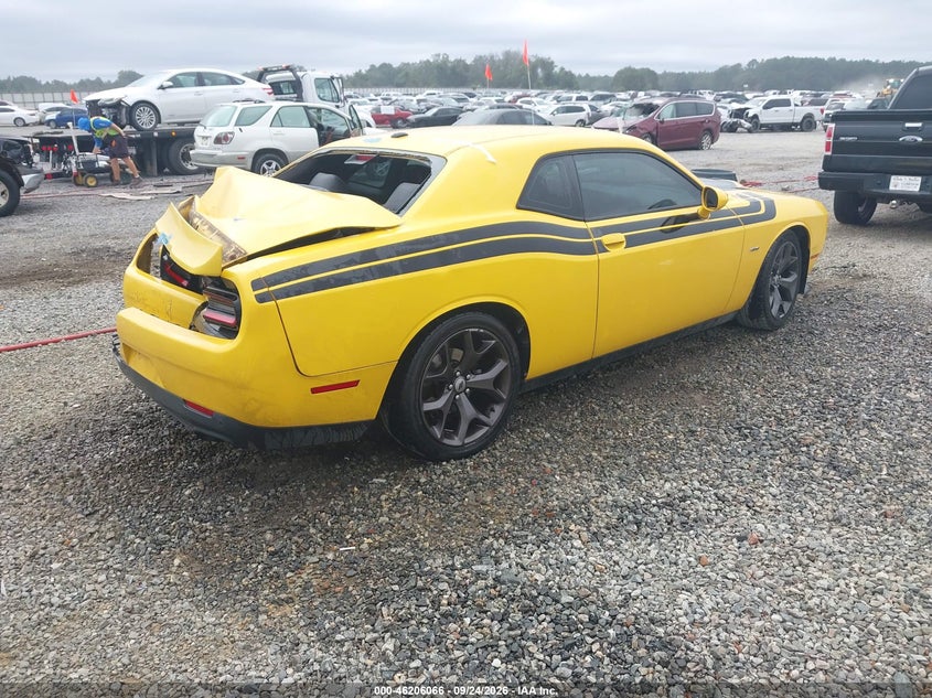 Vin: 2c3cdzbt7kh550702, lot: 46705978, dodge challenger r/t 20194