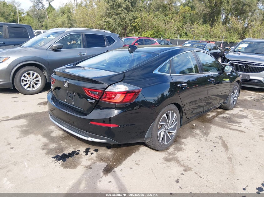 Vin: 19xze4f90le005393, lot: 46705982, honda insight touring 20204