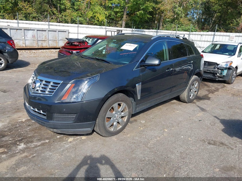 Vin: 3gyfnee37fs614633, lot: 46705983, cadillac srx luxury collection 20152