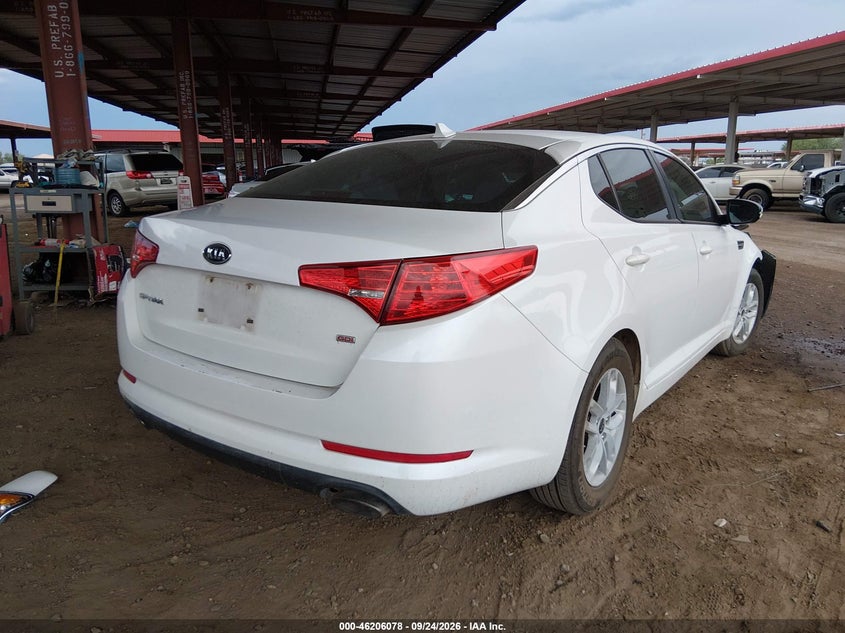 Vin: knagm4a75b5165860, lot: 46705990, kia optima lx 20114