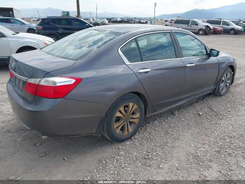 Vin: 1hgcr2f32ea154101, lot: 46706023, honda accord lx 20144