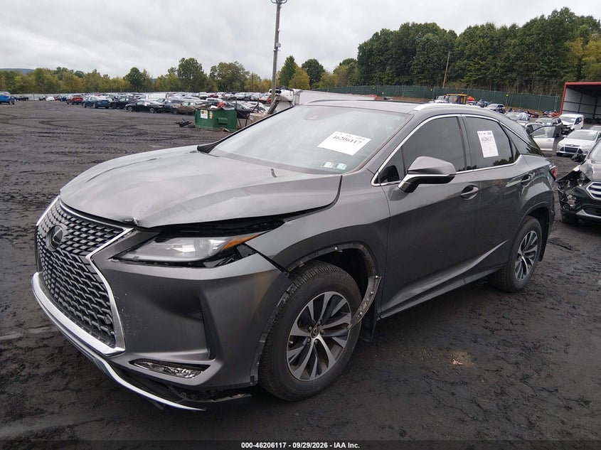 LEXUS RX 350 2022 VIN 2T2HZMDA2NC315524