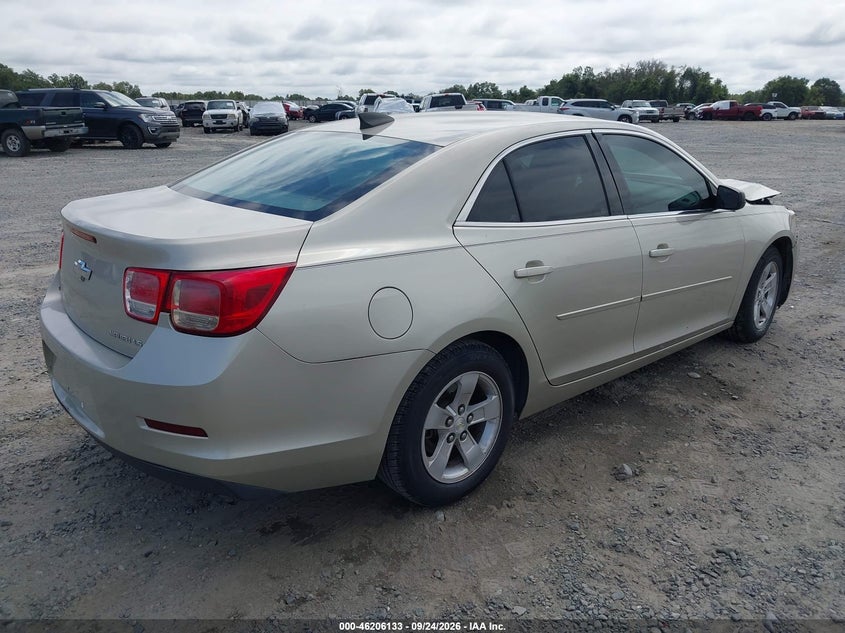 Vin: 1g11b5sl4ff159847, lot: 46706045, chevrolet malibu ls 20154