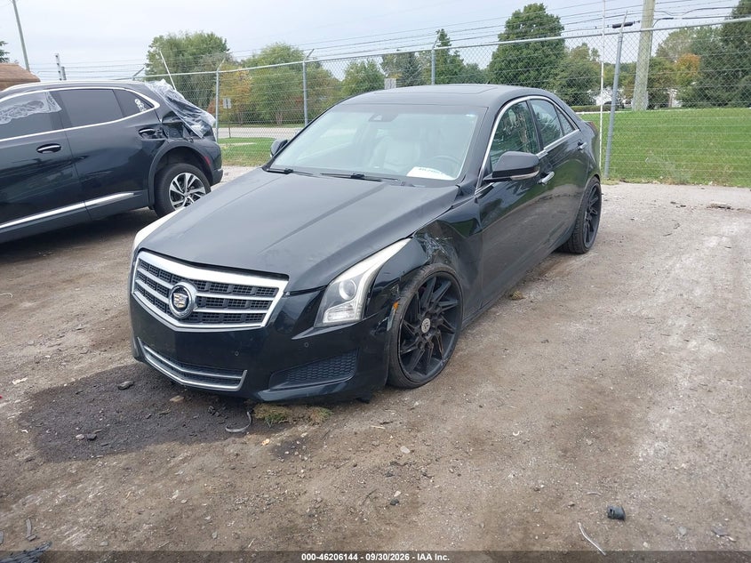 2014 Cadillac Ats Luxury Awd, Левый перёд, IAAI, VIN 1G6AH5SX9E0159873 — фото 2