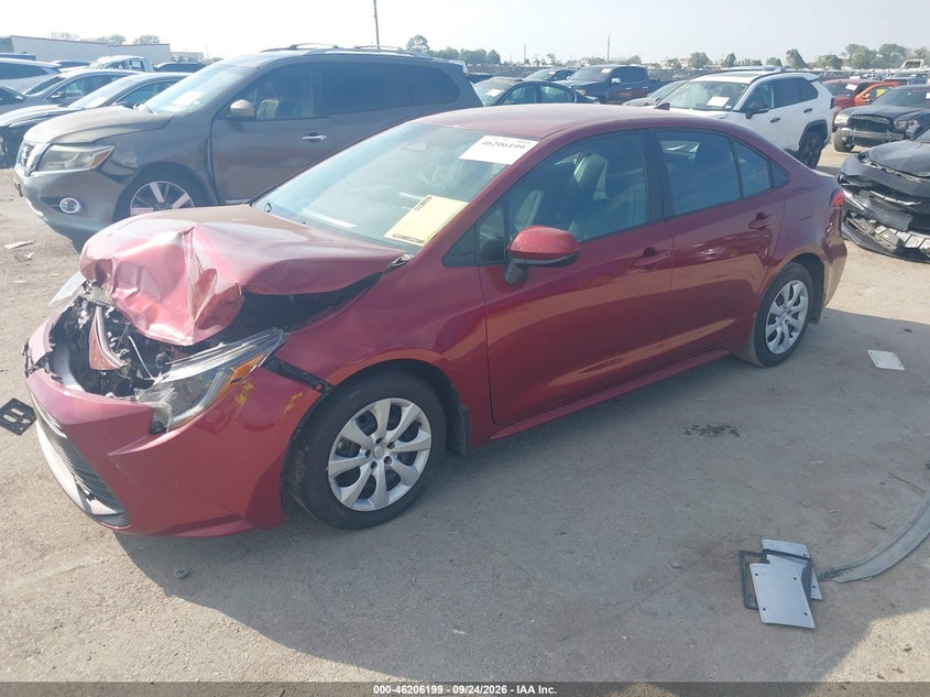 Vin: 5yfb4mde4rp210579, lot: 46706111, toyota corolla le 20242