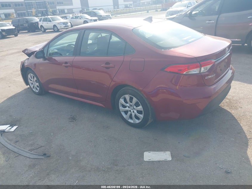 Vin: 5yfb4mde4rp210579, lot: 46706111, toyota corolla le 20243