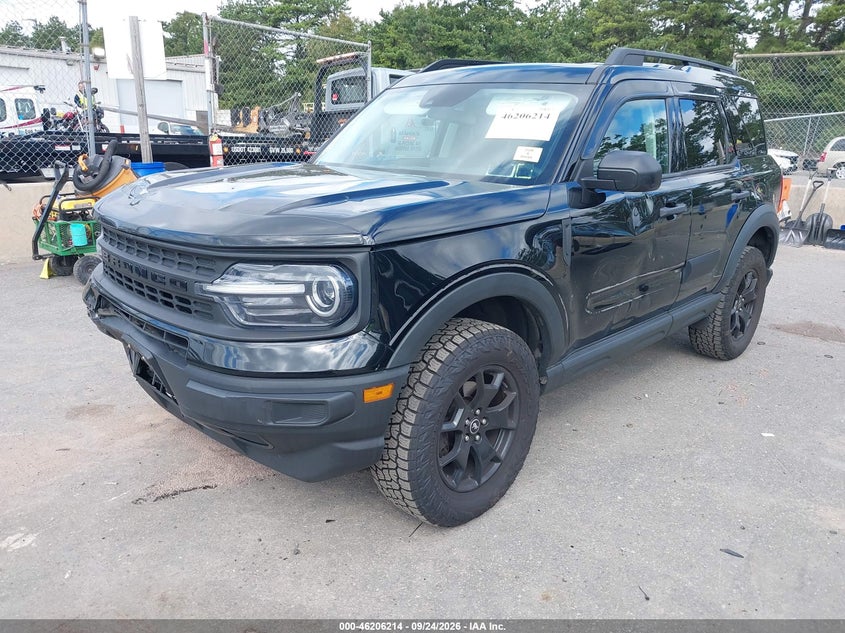 Vin: 3fmcr9a66mrb20994, lot: 46706126, ford bronco sport 20212