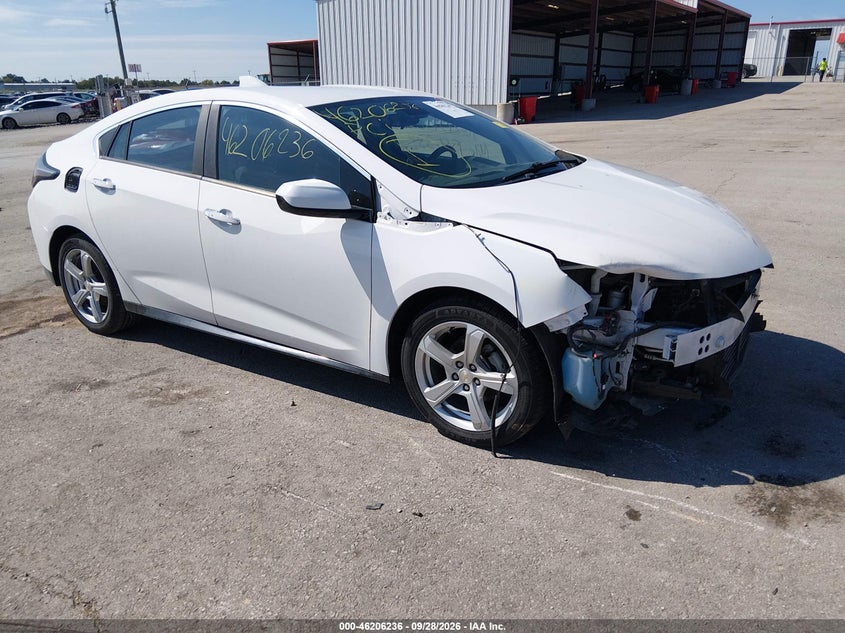 Vin: 1g1rc6s56ju153866, lot: 46706147, chevrolet volt lt 20181