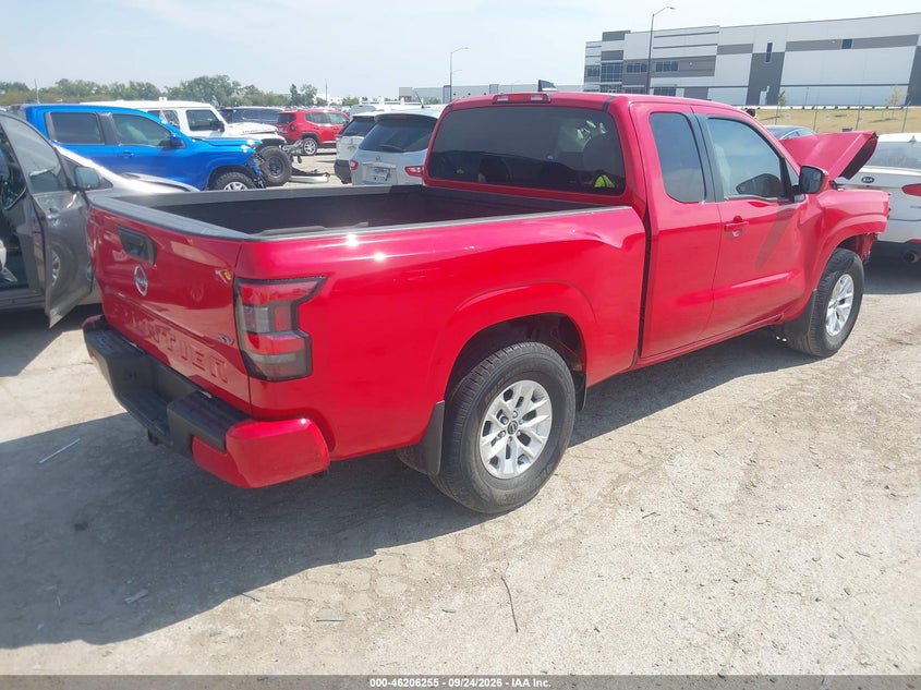 Vin: 1n6ed1cl7rn654044, lot: 46706167, nissan frontier king cab sv 4x2 20244