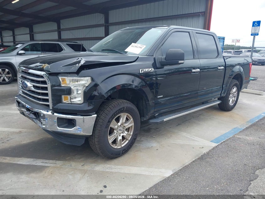 Vin: 1ftew1cpxgkf30073, lot: 46706202, ford f-150 xlt 20162