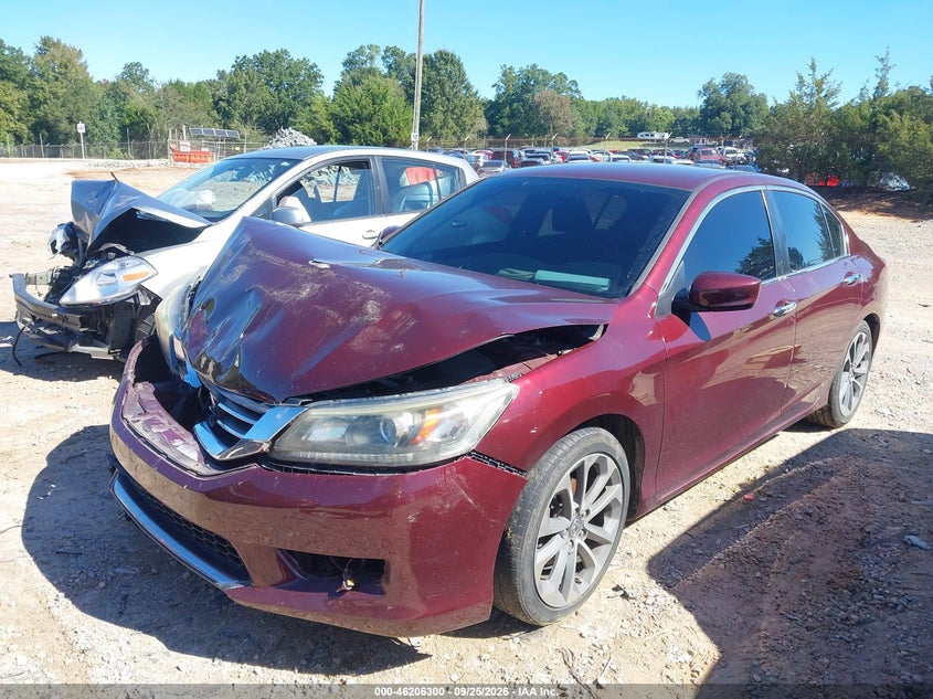Vin: 1hgcr2f59fa231422, lot: 46706212, honda accord sport 20152