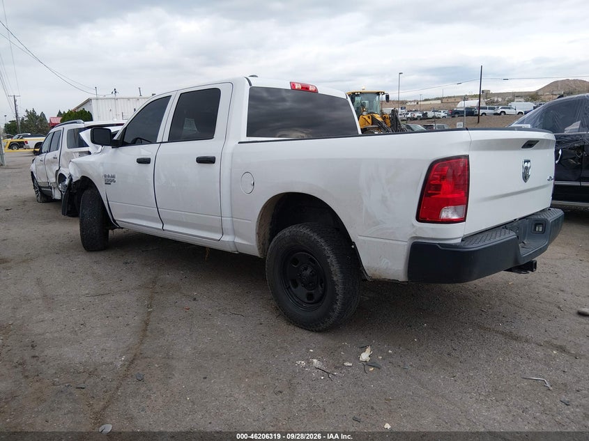 Vin: 1c6rr7kg5ms559254, lot: 46706231, ram 1500 classic tradesman  4x4 5'7 box 20213
