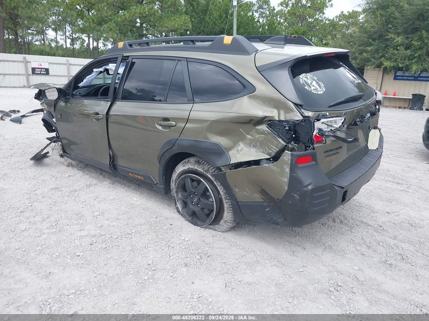 Vin: 4s4btgud7s3317003, lot: 46706234, subaru outback wilderness 20253