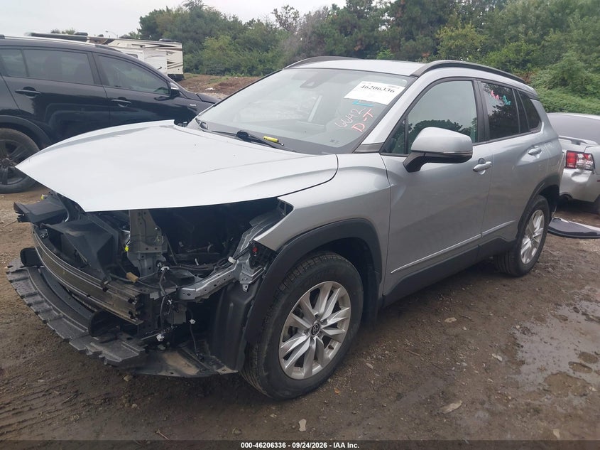 Vin: 7mucaabg3nv025835, lot: 46706248, toyota corolla cross le 20222