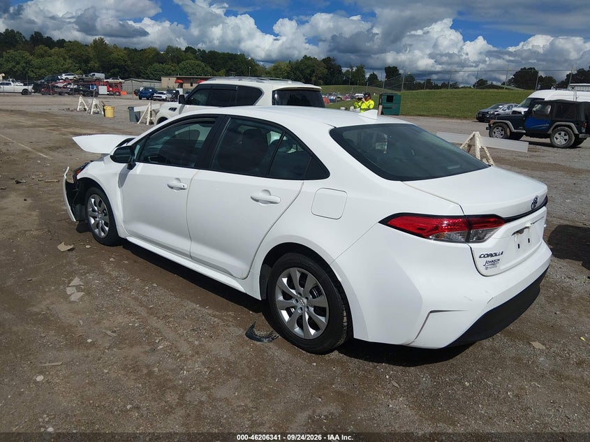 Vin: 5yfb4mde0tp417929, lot: 46706253, toyota corolla le 20263