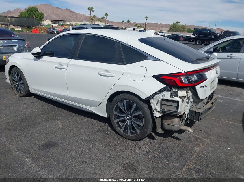 Vin: 19xfl1h79pe013906, lot: 46706254, honda civic ex-l/ex-l w/o bsi 20233
