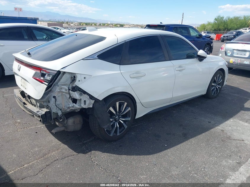 Vin: 19xfl1h79pe013906, lot: 46706254, honda civic ex-l/ex-l w/o bsi 20234
