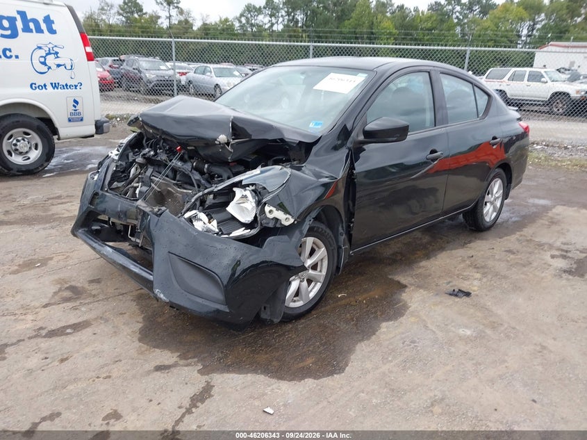 Vin: 3n1cn7ap9hl894018, lot: 46706255, nissan versa 1.6 s+ 20172