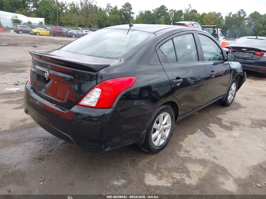Vin: 3n1cn7ap9hl894018, lot: 46706255, nissan versa 1.6 s+ 20174