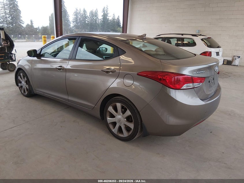 Vin: 5npdh4ae9dh345645, lot: 46706265, hyundai elantra limited 20133