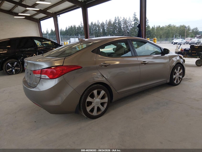 Vin: 5npdh4ae9dh345645, lot: 46706265, hyundai elantra limited 20134