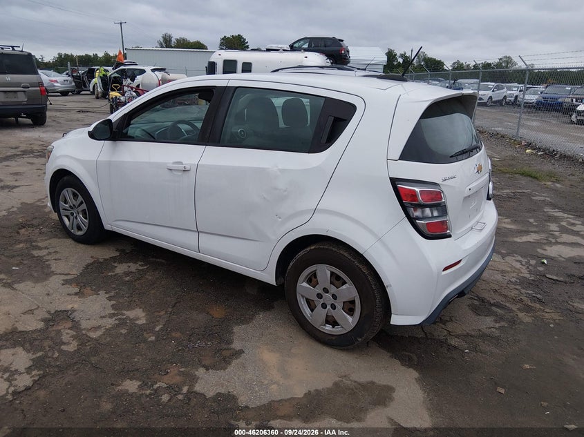 Vin: 1g1jg6sh2h4175207, lot: 46706272, chevrolet sonic lt auto 20173