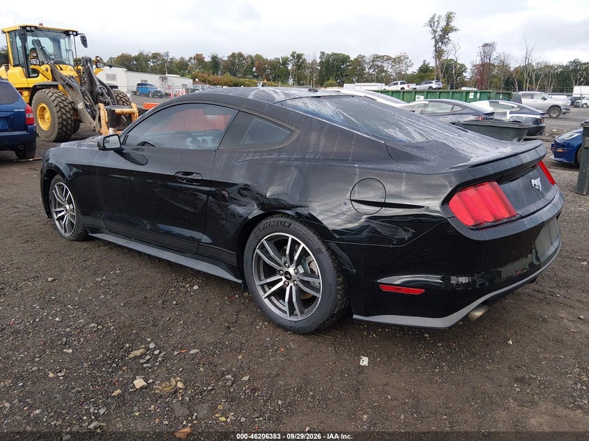 Vin: 1fa6p8th2g5229238, lot: 46706295, ford mustang ecoboost premium 20163