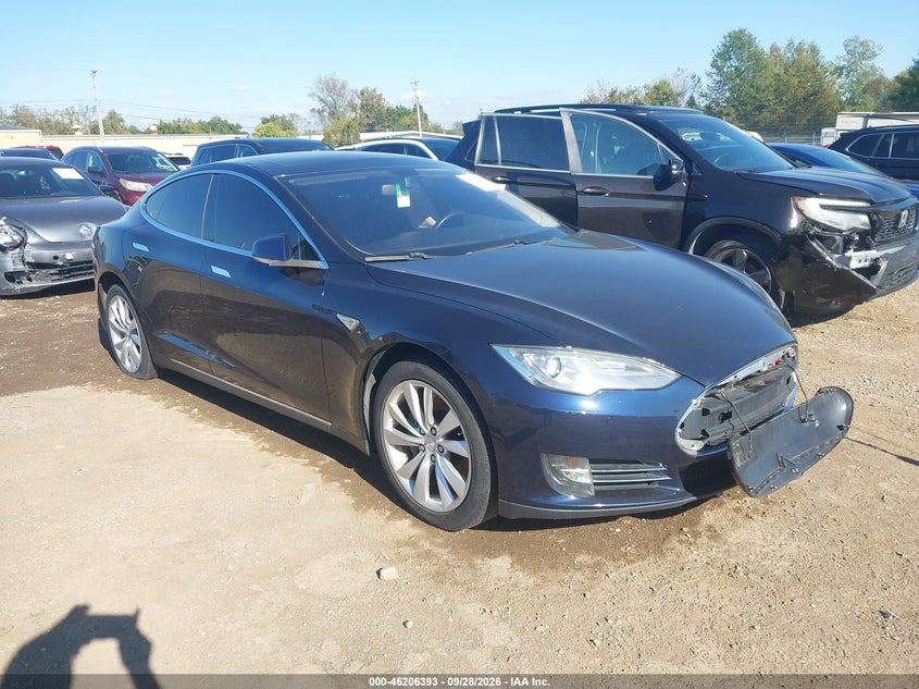 Vin: 5yjsa1s1xefp44943, lot: 46706305, tesla model s 60 kwh battery 2014 img_1