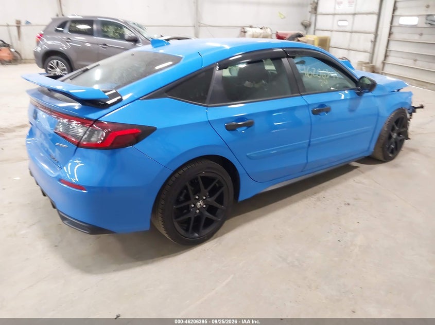 Vin: 19xfl2h8xre020669, lot: 46706307, honda civic sport 20244