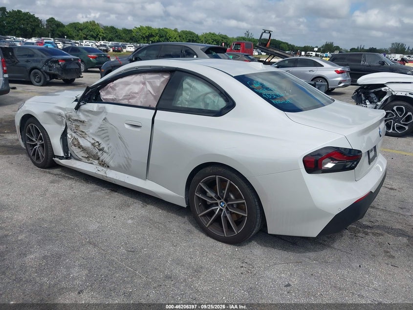 Vin: 3mw23cm09s8f63002, lot: 46706309, bmw 230i 20253