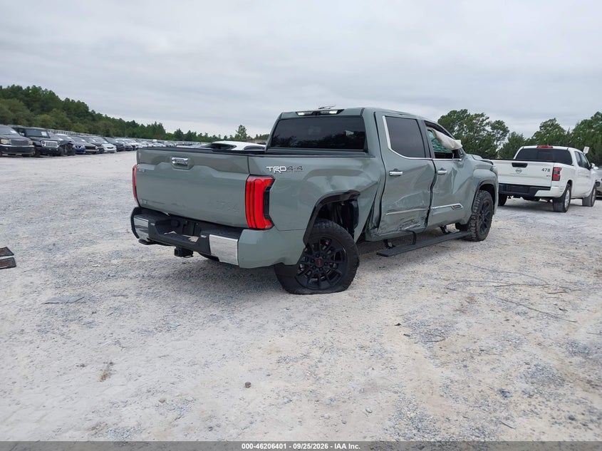 Vin: 5tfma5db1tx379335, lot: 46706313, toyota tundra 1794 edition crewmax 5.5' bed 20264