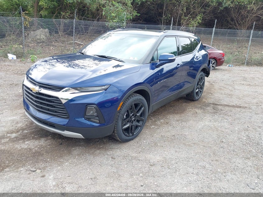 Vin: 3gnkbjrs4ns178210, lot: 46706318, chevrolet blazer awd 3lt 20222