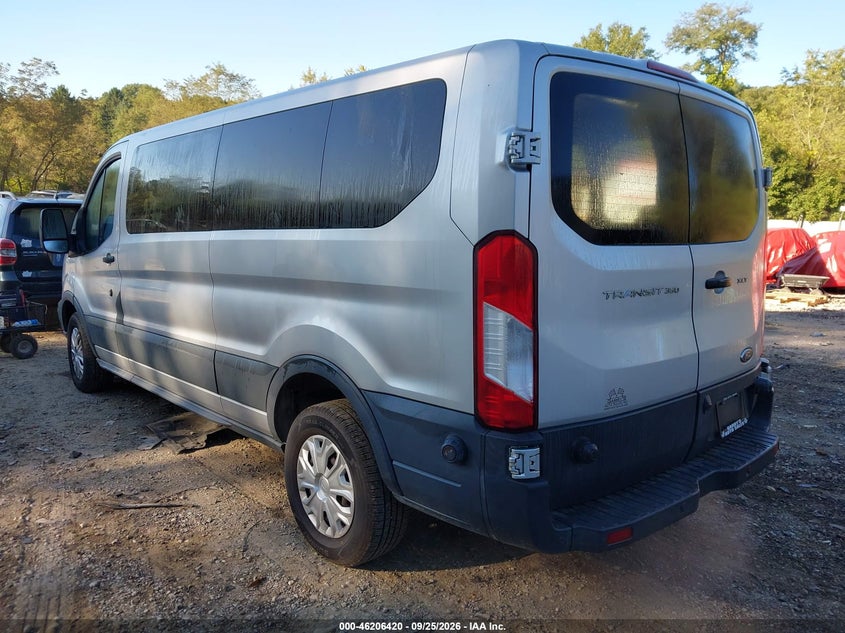 Vin: 1fbzx2zmxgka76333, lot: 46706332, ford transit-350 xlt 20163