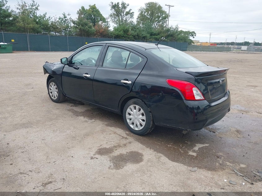 Vin: 3n1cn7ap9kl826342, lot: 46706340, nissan versa 1.6 sv 20193