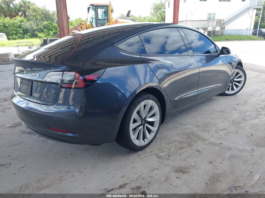 Vin: 5yj3e1ea6nf288220, lot: 46706341, tesla modelo 3 rear-wheel drive 20224