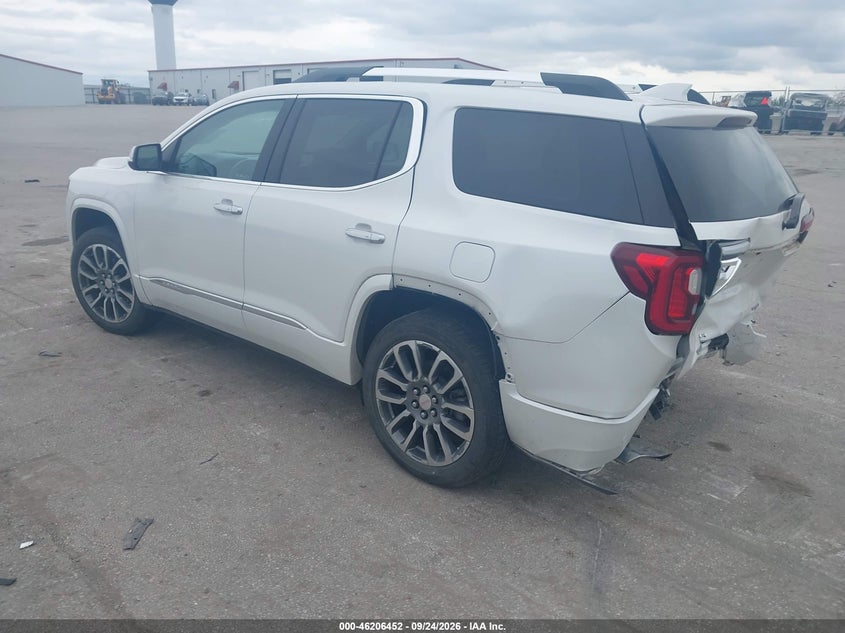 Vin: 1gkknxls4mz149694, lot: 46706364, gmc acadia awd denali 20213