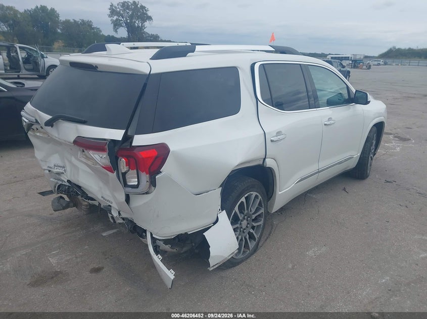 Vin: 1gkknxls4mz149694, lot: 46706364, gmc acadia awd denali 20214