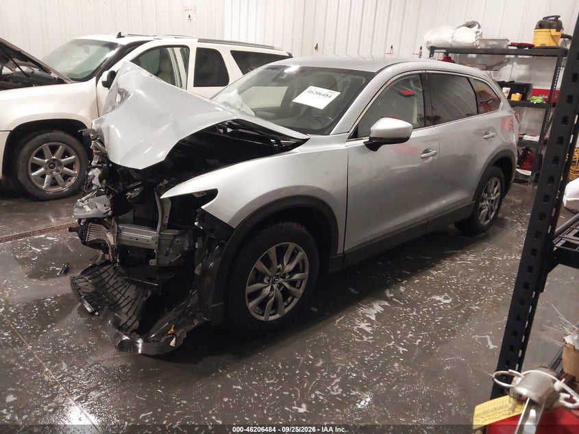 Vin: jm3tcacy1j0228626, lot: 46706396, mazda cx-9 touring 20182