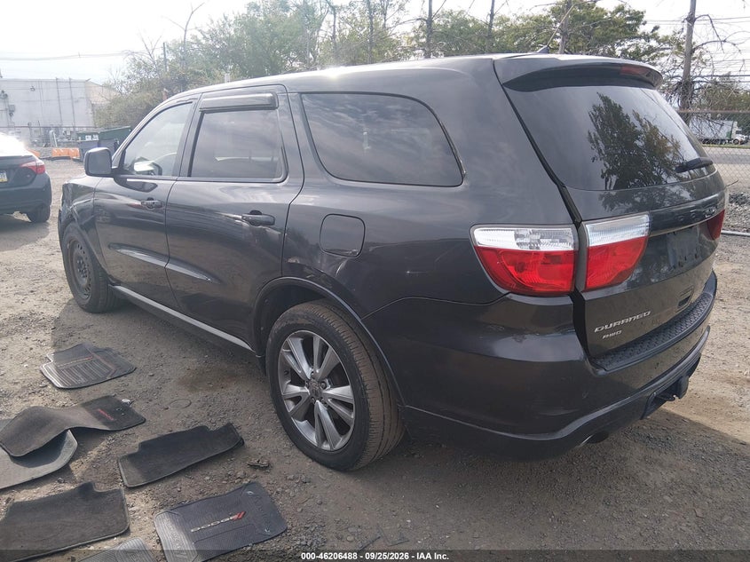 Vin: 1d4se6gt2bc708039, lot: 46706400, dodge durango r/t 20113