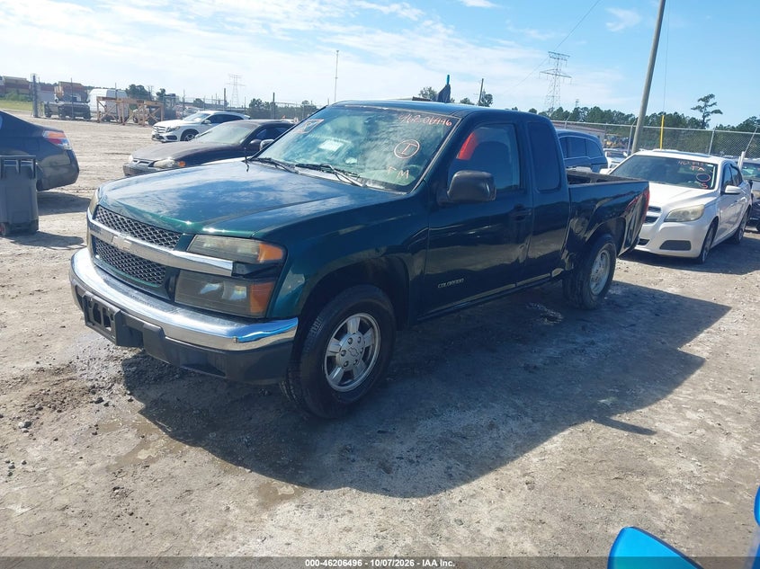 CHEVROLET COLORADO 2005 VIN 1GCCS196758151642