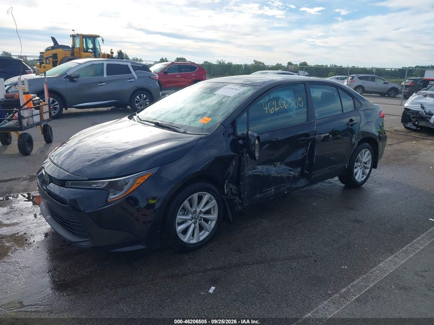 Vin: 5yfb4mde2tp395237, lot: 46706417, toyota corolla le 20262