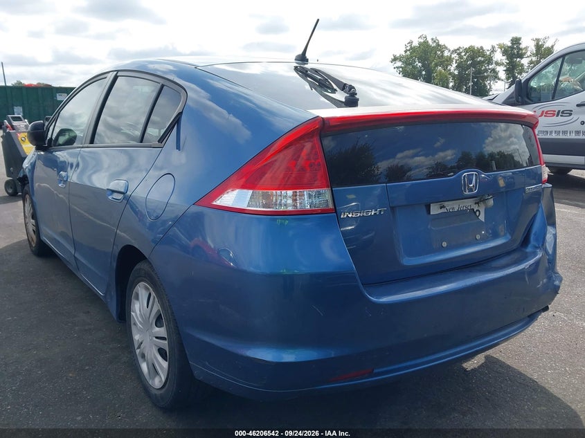 Vin: jhmze2h53as013656, lot: 46706454, honda insight lx 20103