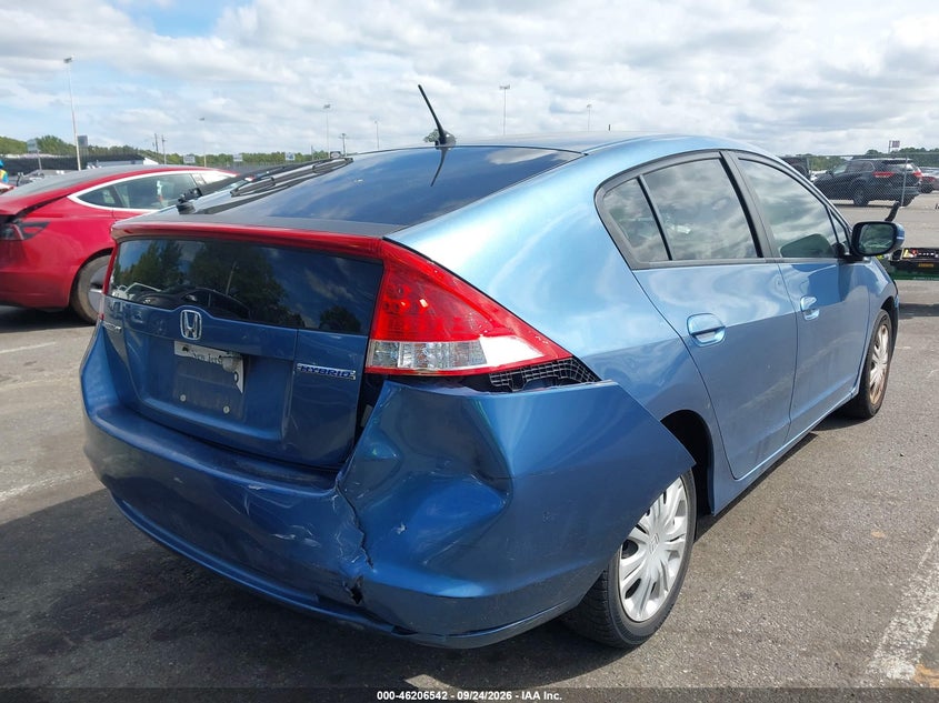 Vin: jhmze2h53as013656, lot: 46706454, honda insight lx 20104